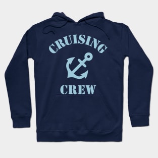 Cruising Crew (Crew Complement / Anchor / Skyblue) Hoodie